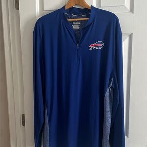 Men’s fanatics Buffalo bills  quarter zip lightweight good condition XXL size